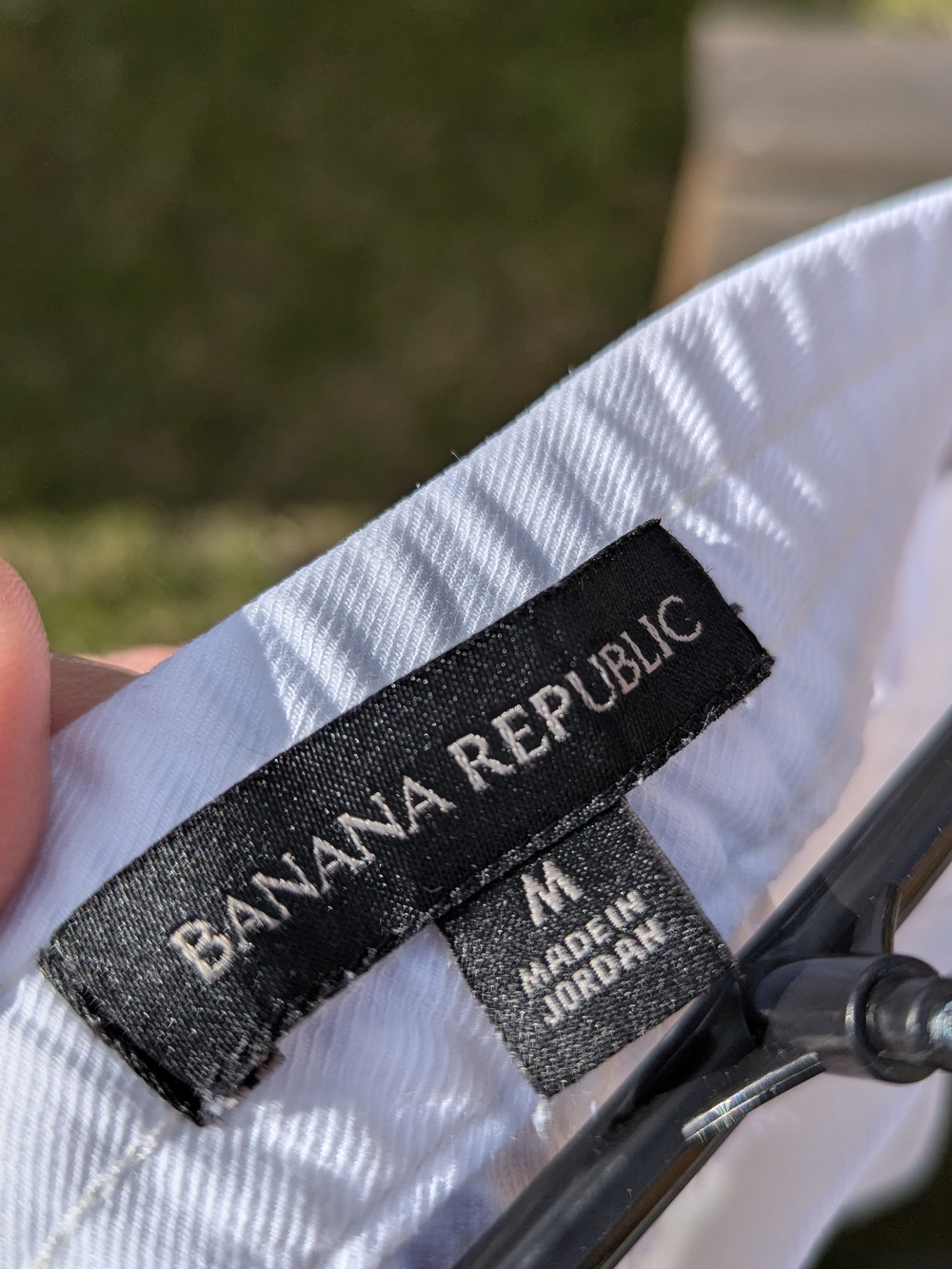 BANANA REPUBLIC White Linen Blend Pants Coastal Grandmother Cropped Breezy - Picture 14 of 17